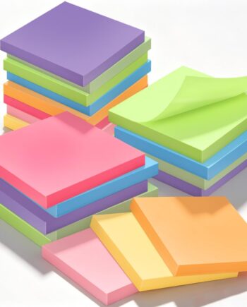 16 Pack of 3x3 Inch Sticky Notes Self-Stick Memo Pads - 960 Sheets in Total! Great for Home, Office & School