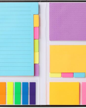 - Sticky Notes Set, 410 Pack, Ruled, Dotted & Blank Notes | with 150 Index Tabs, Divider Sticky Pads for Bible Study, Office, School, Planning