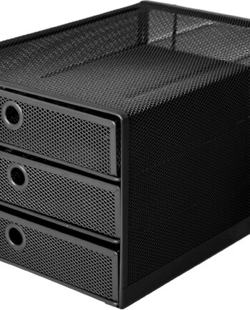 3-Tier Drawer-Style Document Sorting Rack